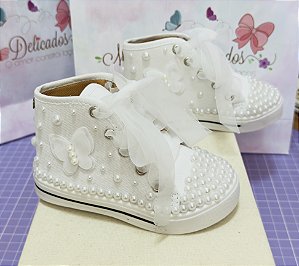 Tênis Jardim das Borboletas Branco