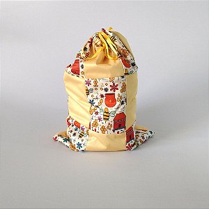 Sacolinha impermeável grande - Colmeia