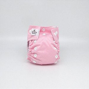 Fralda ecológica - Pul - Tamanho recém-nascido - Rosa chiclete