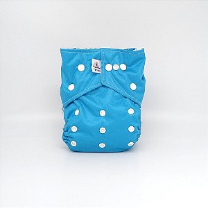 Fralda ecológica - Pul - Tamanho único - Azul Céu