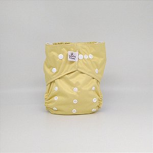 Fralda ecológica - Pul - Tamanho único - Amarelo Bem-te-vi