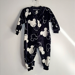 Macacão Bebê Manga Longa Mickey