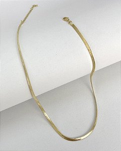 Choker fita fina