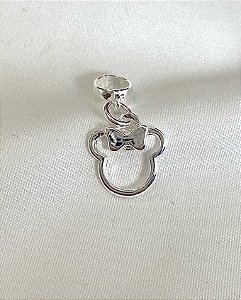 Berloque pendurar minnie cravejado