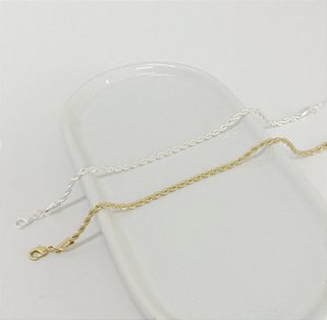 Pulseira cordão baiano fina