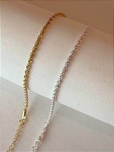 Pulseira cordão baiano fina