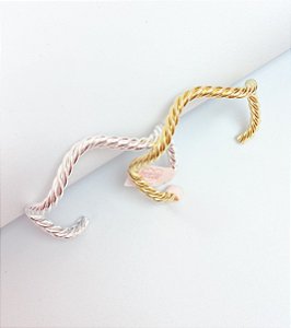 Bracelete ondas torcido