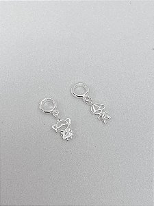 Berloque filhos cravejado