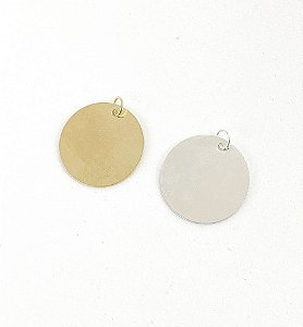 Medalha personalizada laser M avulsa