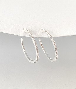 Argola shine média