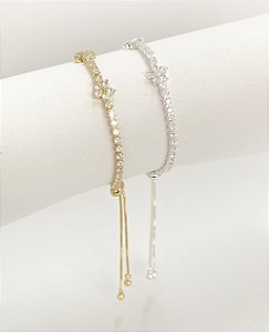Pulseira riviera florzinha ajustável