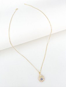 Colar Nossa Senhora zircônias
