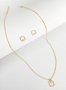 Conjunto quadradinho luz