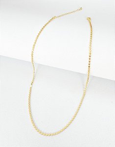 Choker bolinhas achatadas