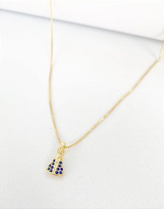 Colar Nossa Senhora Azul
