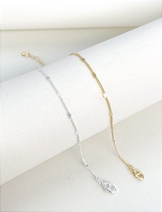 Pulseira mini corações