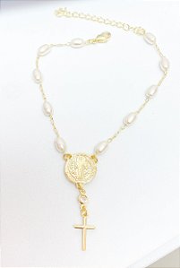 Pulseira Terço Barrocas São Bento