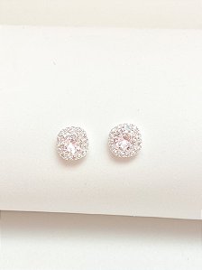 Brinco inspiração swarovski