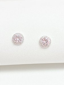 Brinco inspiração swarovski