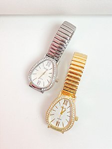 Relógio inspiração Bvlgari shine