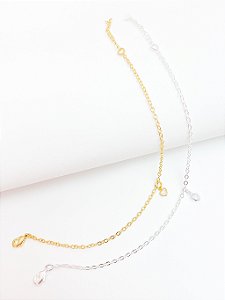 Pulseira delicada coração cristal