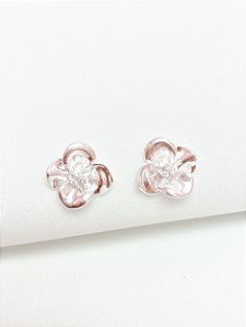 Brinco flor ponto de luz