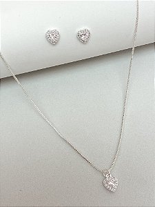 Conjunto Coração Princesa