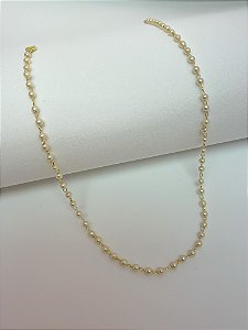 Choker pérolas delicada