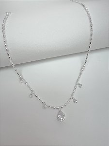 Gargantilha Gota Luxo