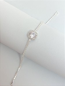 Pulseira riviera quadrado luxo