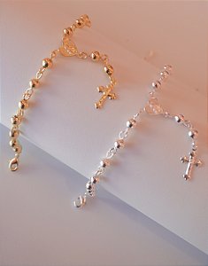 Pulseira terço sagrado coração