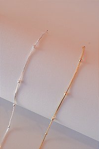 Tornozeleira bolinhas