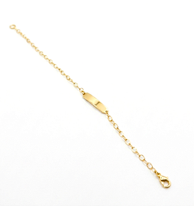 Pulseira plaquinha menina