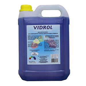 LIMPA VIDRO VIDROL 5LT PROFISSIONAL QUALTY MAX