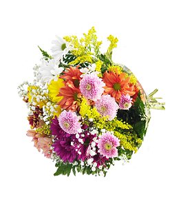 Buquê Médio de 6 Flores do Campo