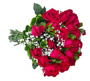 Luxuoso Buquê de Rosas