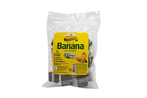 Bala de banana com gengibre sem ad. de açúcares orgânica 100g Alimentar