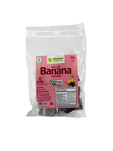 Bala de banana + açaí sem ad. de açucares orgânica 100g Alimentar