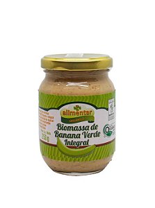 Biomassa de banana verde integral orgânica 250g Alimentar