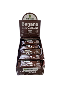 BARRA BANANA E CACAU ZERO AD. AÇÚCARES DISPLAY 24X22=528G