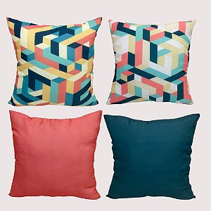 Capa de Almofada Decorativa COLOUR - 45x45