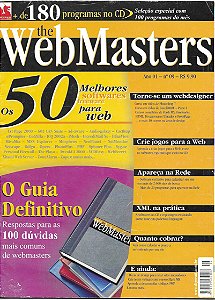 Os 50 Melhores Softwares Freeware Para Web - The Web Masters - Editora Digerati