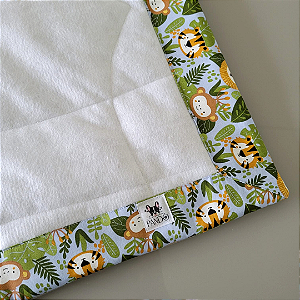 Tapete Higiênico Lavável Cachorro Floresta M - 60x85cm