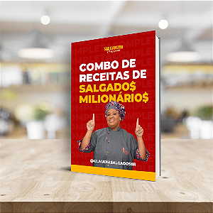 Apostila RECEITAS DE SALGADOS MILIONÁRIOS