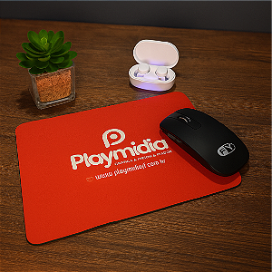 Mouse Pad personalizado, 15x20cm, base emborrachada 3mm