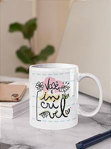 Caneca Personalizada Cerâmica 325ml Branco
