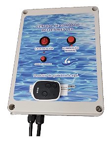 Caixa de Comando para Refletores de Led RGB em Piscinas  150W