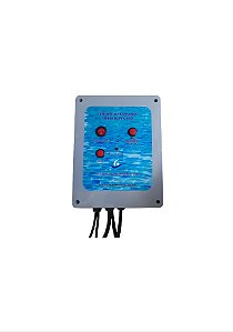 Caixa de de Comando p/ Refletores de LED RGB em Piscinas C/ 1 Saída Auxiliar para Acionamento da Motobomba, Hidro 180W