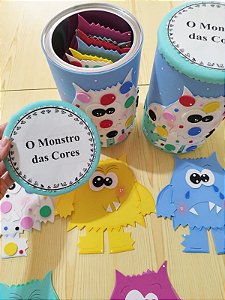 O monstro das cores (lata de 800g)
