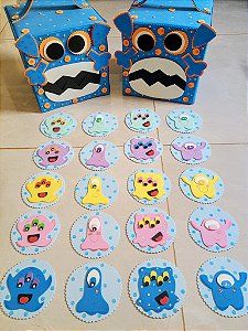 Monstrinhos do silêncio 25x25x25